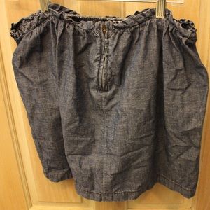 J Crew denim skirt